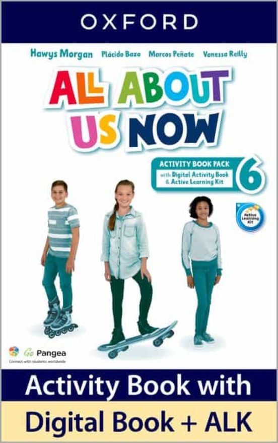 ✅ ALL ABOUT US NOW 6 ACTIVITY BOOK (6º PRIMARIA) (edición en inglés) VV.AA. OXFORD UNIVERSITY PRESS - 9780194074025 Imagen principal del producto