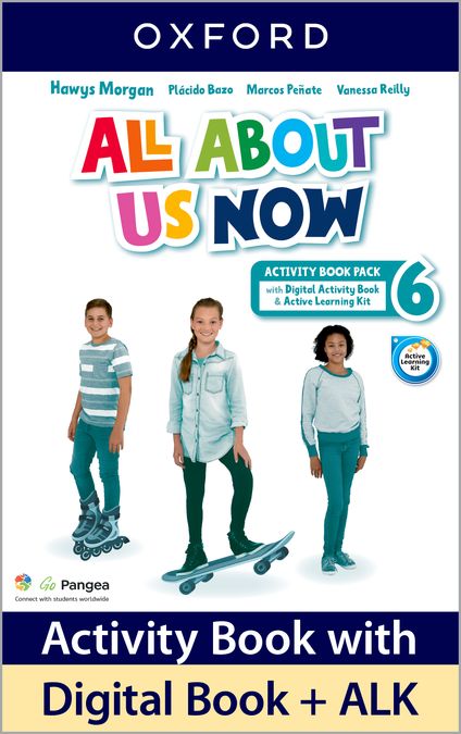 All About Us Now 6 . Activity Book | Varios autores | 9780194074025 (OXFORD) Imagen principal del producto