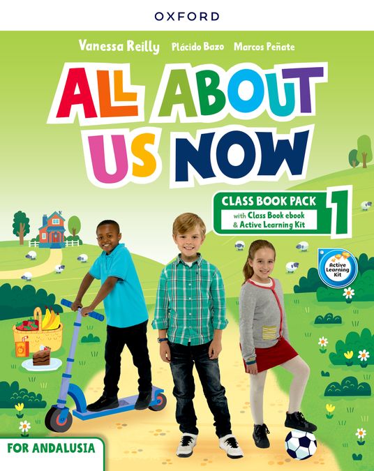All About Us Now 1. Class Book. Andalusian Edition | Varios autores | 9780194074230 (OXFORD) Imagen principal del producto