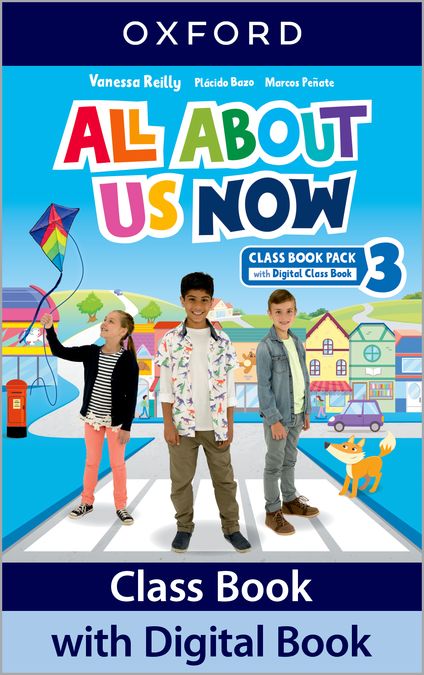 All About Us Now 3. Class Book | Varios autores | 9780194074650 (OXFORD) Imagen principal del producto