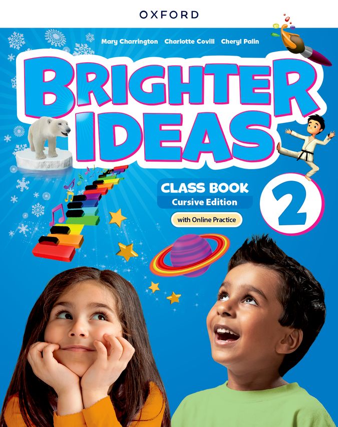 Brighter Ideas 2. Cursiva Class Book | Varios autores | 9780194090254 (OXFORD) Imagen principal del producto