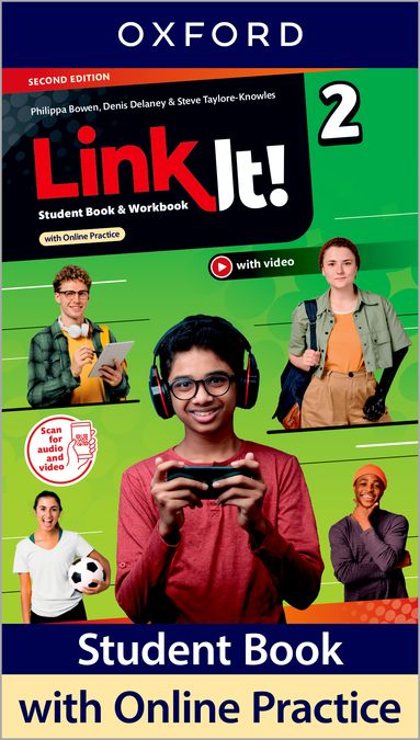Link It! 2 Edition 2. Student's Book and Workbook | Varios autores | 9780194092449 (OXFORD) Imagen principal del producto