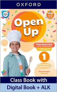 Open Up 1. Class Book Pack. Capital Letters | Varios autores | 9780194098434 (OXFORD) Imagen principal del producto