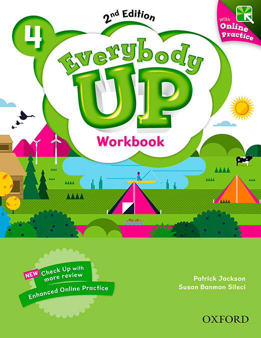 Everybody Up! 2nd Edition 4. Workbook with Online Practice | Varios autores | 9780194106412 (OXFORD) Imagen principal del producto