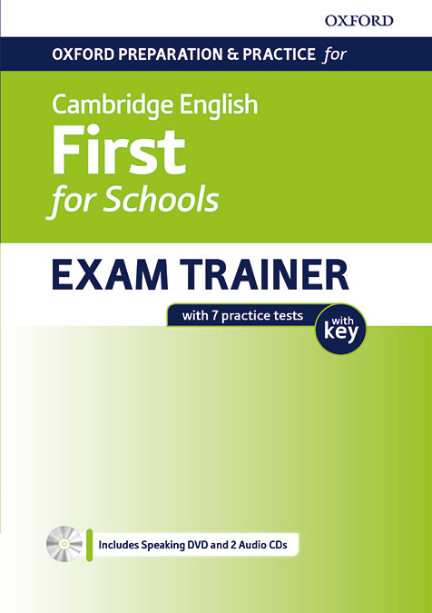 Cambridge English First for Schools Student's Book with Key Pack | Varios autores | 9780194115209 (OXFORD) Imagen principal del producto