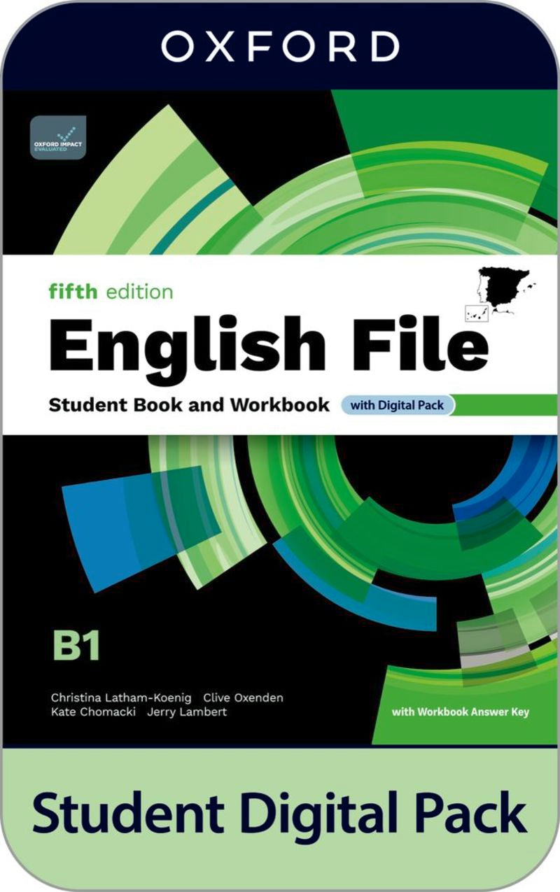 ENGLISH FILE B1 5TH EDITION PACK | Varios autores | 9780194144025 (Oxford University Press) Imagen principal del producto