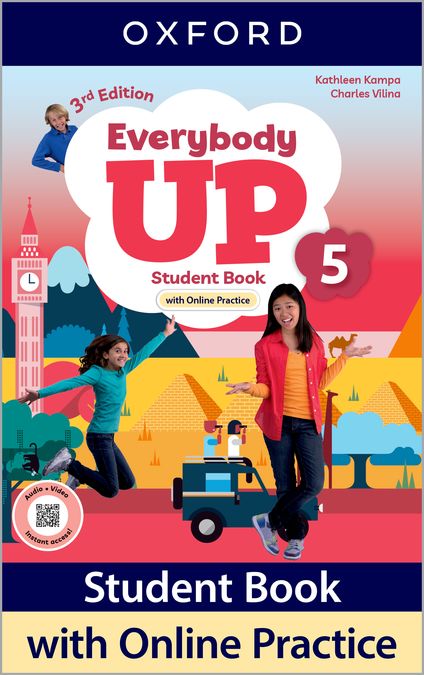 Everybody Up! 3rd Edition 5. Student's Book with Online Practice Pack | Varios autores | 9780194159890 (OXFORD) Imagen principal del producto