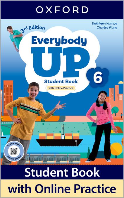Everybody Up! 3rd Edition 6. Student's Book with Online Practice Pack | Varios autores | 9780194161039 (OXFORD) Imagen principal del producto