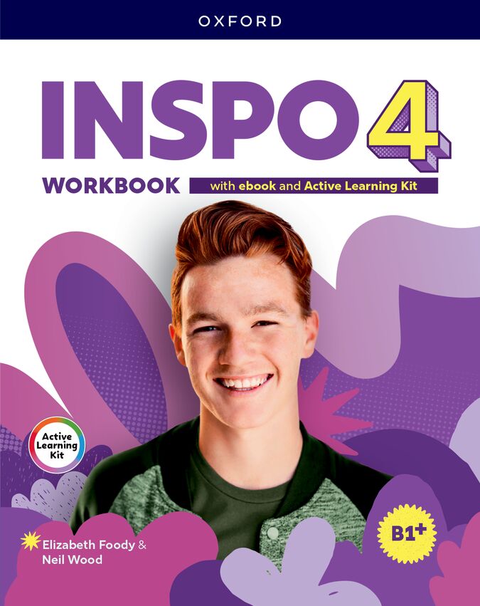 Inspo 4 Workbook With Ebook and Active Learning Kit. Elizabeth Foody (Oxford University Press España, S.A.) 9780194190961 Imagen principal del producto