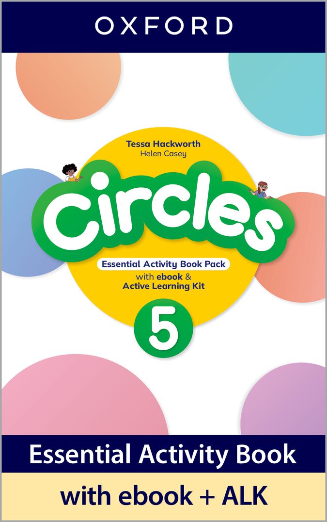 Circles 5. Essential Activity Book with Ebook and Active Learning Kit. Tessa Hackworth (Oxford University Press España, S.A.) 9780194194808 Imagen principal del producto