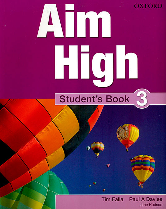 Aim High 3. Student's Book | Varios autores | 9780194453080 (OXFORD) Imagen principal del producto