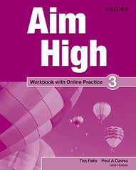 Aim High 3. Workbook + Online Practice Pack | Varios autores | 9780194453905 (OXFORD)