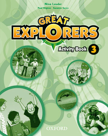 Great Explorers 3. Activity Book | Varios autores | 9780194507417 (OXFORD) Imagen principal del producto