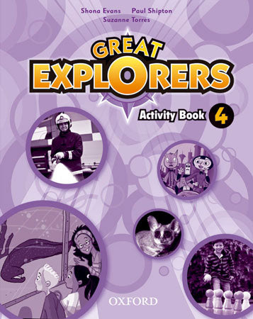 Great Explorers 4. Activity Book | Varios autores | 9780194507608 (OXFORD) Imagen principal del producto