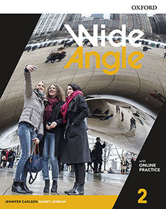Wide Angle American 2. Student's Book with Online Practice Pack | Varios autores | 9780194528559 (OXFORD) Imagen principal del producto