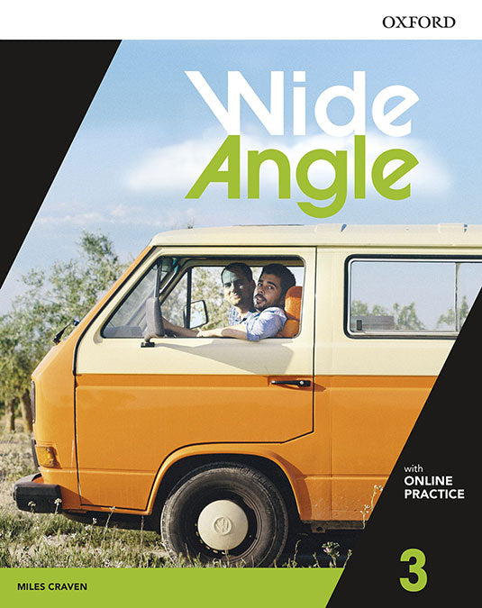 Wide Angle American 3. Student's Book with Online Practice Pack | Varios autores | 9780194528566 (OXFORD) Imagen principal del producto
