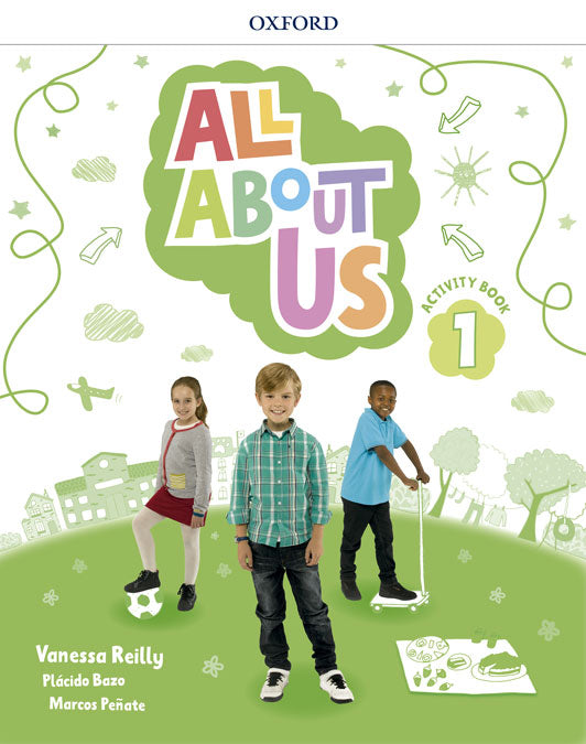 All About Us 1. Activity Book | Varios autores | 9780194562188 (OXFORD) Imagen principal del producto