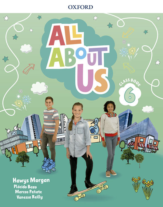 All About Us 6. Class Book | Varios autores | 9780194562416 (OXFORD) Imagen principal del producto