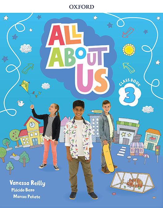 All About Us for Madrid 3. Class Book | Varios autores | 9780194571289 (OXFORD) Imagen principal del producto
