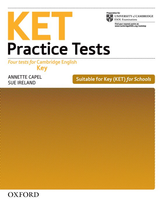 Ket Practice Tests. Practice Tests without Key | Varios autores | 9780194574204 (OXFORD) Imagen principal del producto