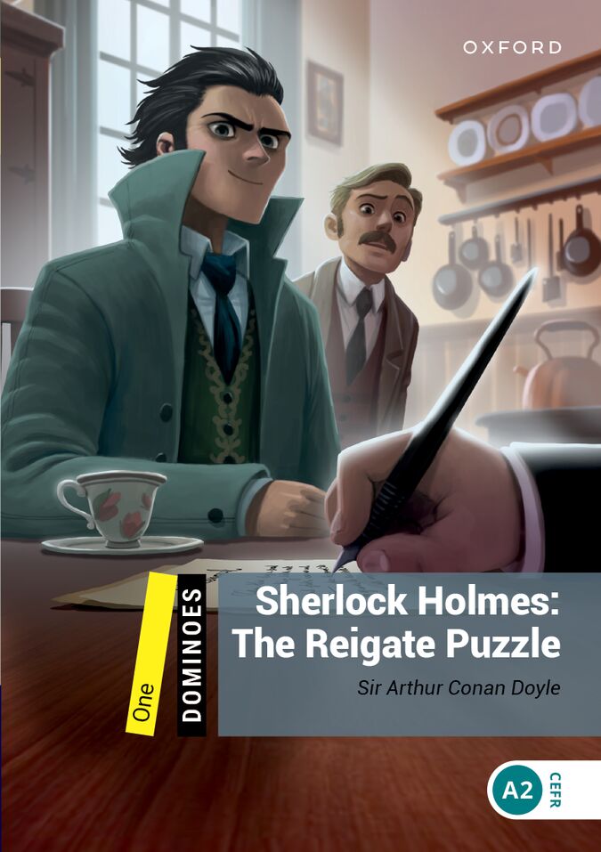 Dominoes 1. The Reigate Puzzle MP3 Pack. Sir Arthur Conan Doyle (Oxford University Press España, S.A.) 9780194607445 Imagen principal del producto