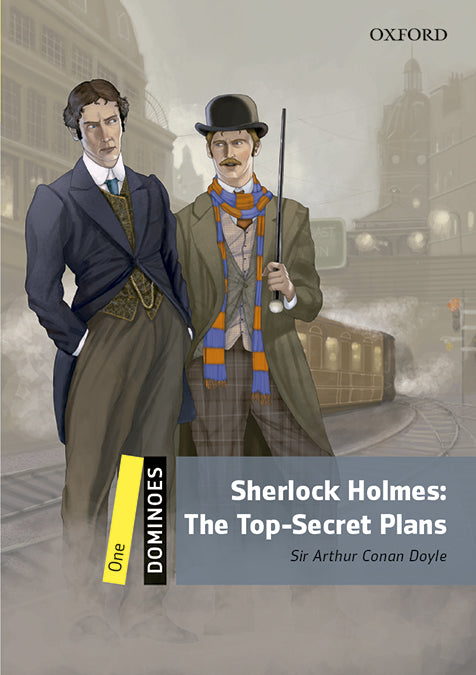 Dominoes 1. Sherlock Holmes. The Top Secret Plans MP3 Pack. Sir Arthur Conan Doyle (Oxford University Press España, S.A.) 9780194639460 Imagen principal del producto
