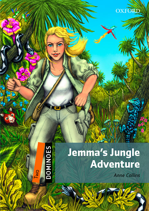 Dominoes 2. Jemma's Jungle Adventure MP3 Pack. Anne Collins (Oxford University Press España, S.A.) 9780194639620 Imagen principal del producto
