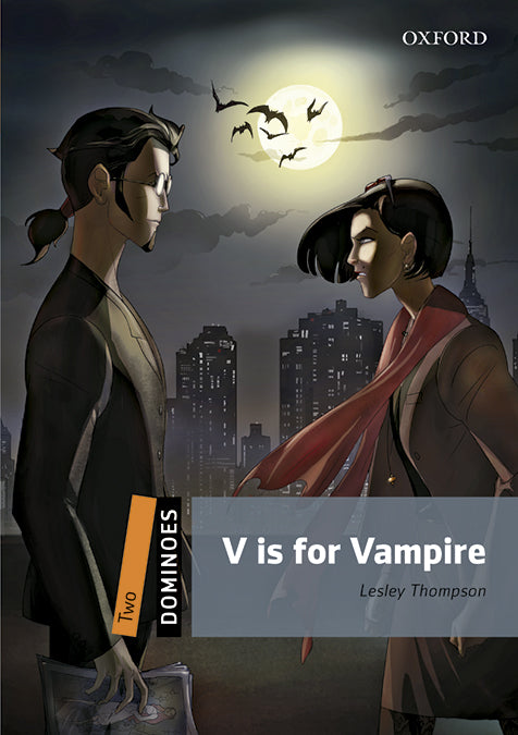 Dominoes 2. V is for Vampire MP3 Pack. Lesley Thompson (Oxford University Press España, S.A.) 9780194639699 Imagen principal del producto