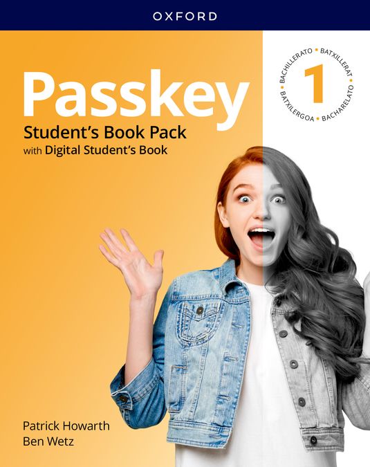 Passkey 1. Student's Book | Varios autores | 9780194659536 (OXFORD) Imagen principal del producto