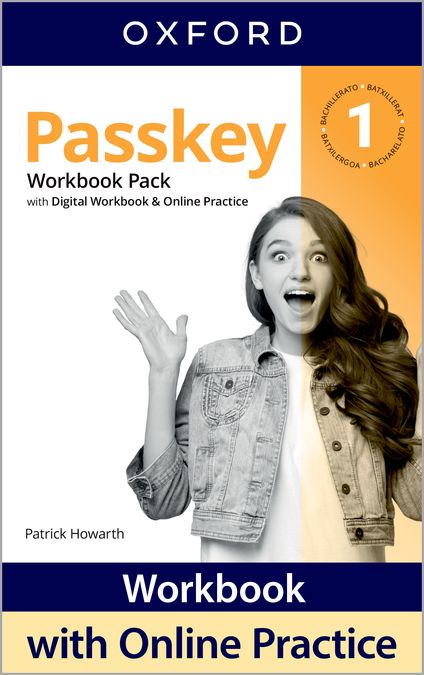Passkey 1. WorkBook with Online Practice | Varios autores | 9780194659574 (OXFORD) Imagen principal del producto