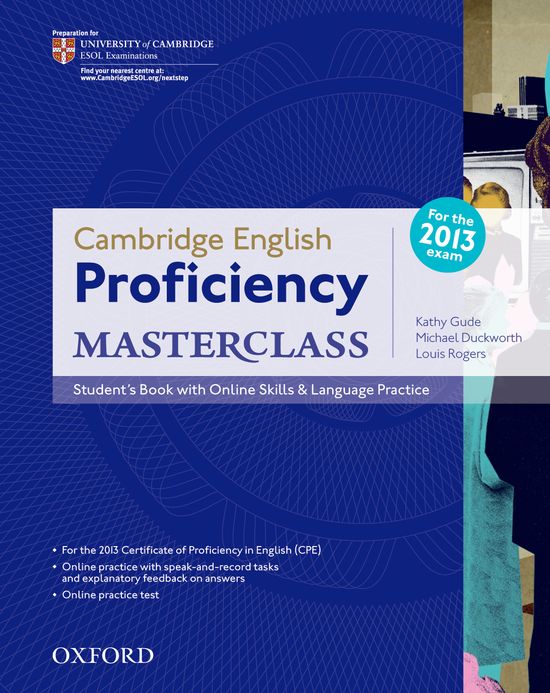 Proficiency Masterclass Student's Book & Online Skills | Varios autores | 9780194705240 (OXFORD) Imagen principal del producto
