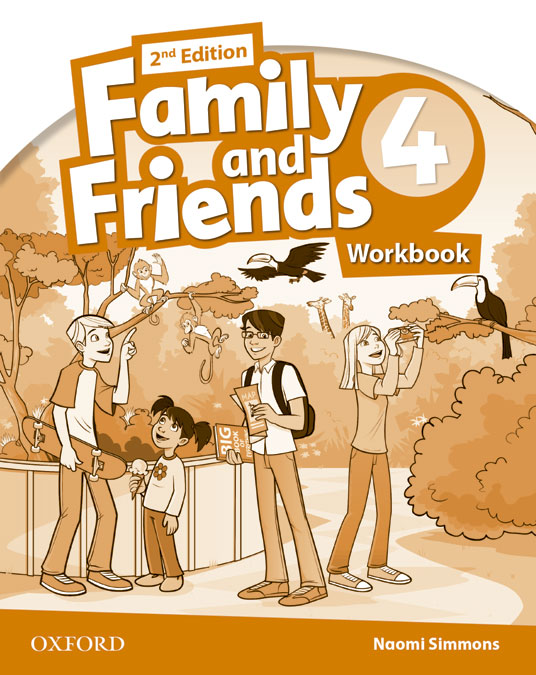 Family and Friends 2nd Edition 4. Activity Book | Varios autores | 9780194811446 (OXFORD) Imagen principal del producto
