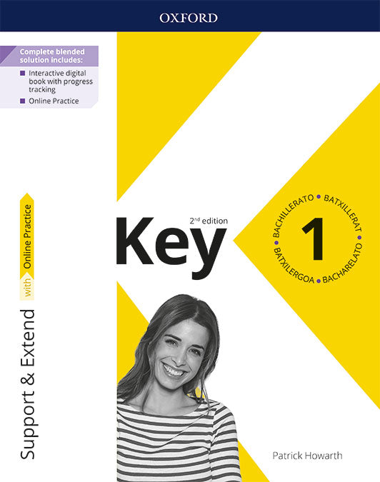 Key to Bachillerato 1. Support &Extend pack. 2 Edition | Varios autores | 9780194832243 (OXFORD) Imagen principal del producto