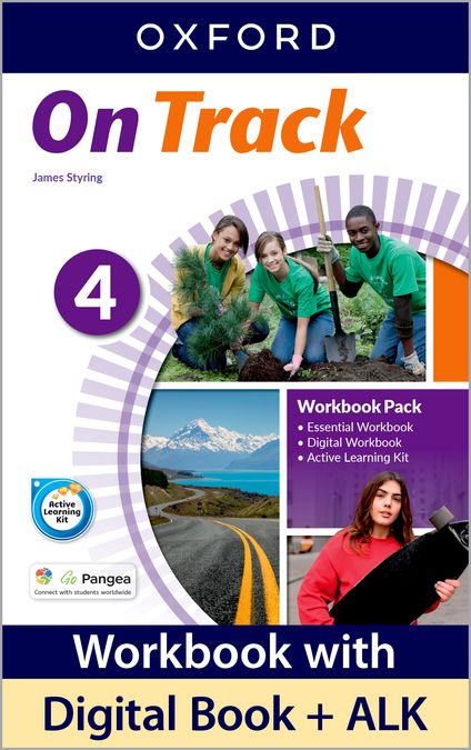 On Track 4 Workbook + Active Learning Kit (monolingual) | Varios autores | 9780194860727 (OXFORD) Imagen principal del producto