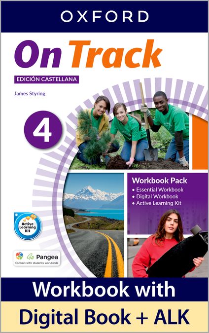 On Track 4 Workbook + Active Learning Kit (Castellano) | Varios autores | 9780194860734 (OXFORD) Imagen principal del producto