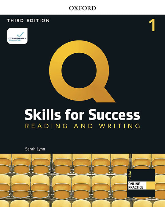Q Skills for Success (3rd Edition). Reading & Writing 1. Student's Book Pack | Varios autores | 9780194903929 (OXFORD) Imagen principal del producto