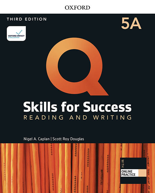 Q Skills for Success (3rd Edition). Reading & Writing 5. Split Student's Book Pack Part A | Varios autores | 9780194904087 (OXFORD)