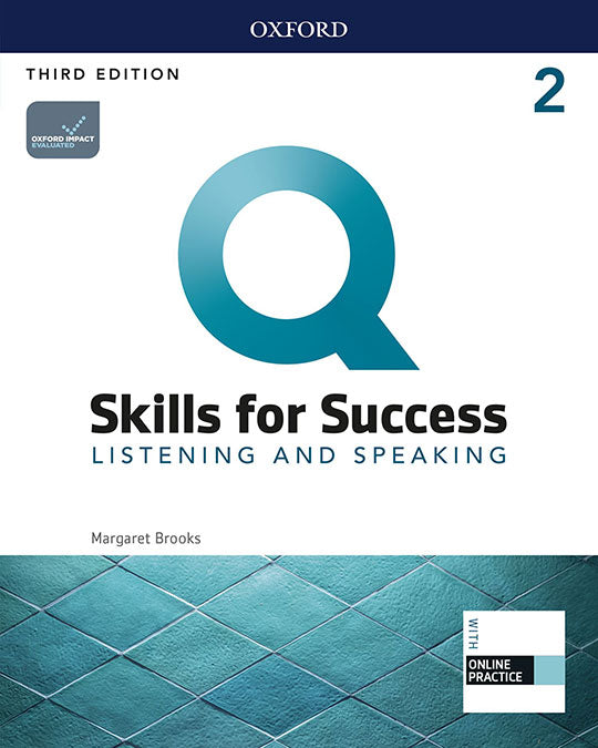 Q Skills for Success (3rd Edition). Listening & Speaking 2. Student's Book Pack | Varios autores | 9780194905145 (OXFORD) Imagen principal del producto