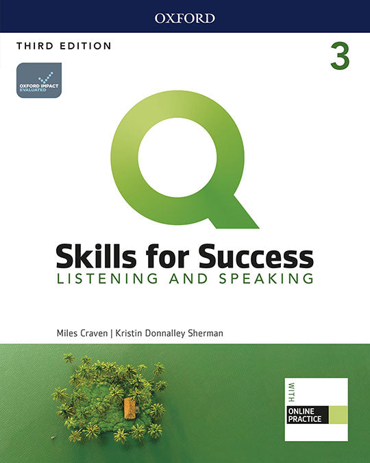 Q Skills for Success (3rd Edition). Listening & Speaking 3. Student's Book Pack | Varios autores | 9780194905152 (OXFORD)