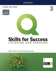 Q Skills for Success (3rd Edition). Listening & Speaking 3. Student's Book Pack | Varios autores | 9780194905152 (OXFORD)