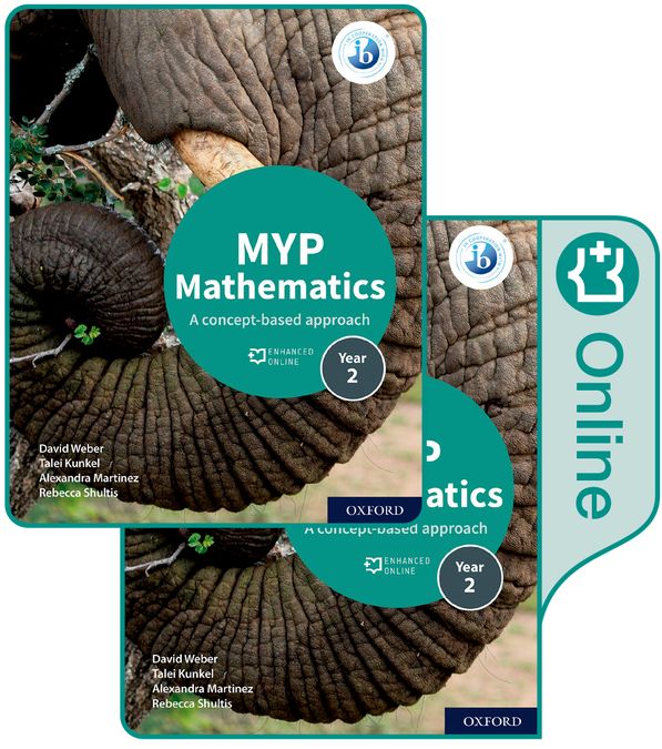 MYP Mathematics 2: Print and Online Course Book Pack | Varios autores | 9780198356264 (OXFORD) Imagen principal del producto
