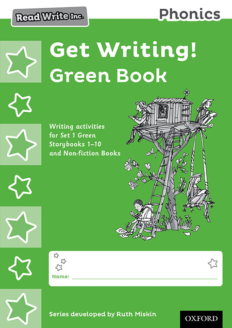 Read Write Inc. Phonics: Get Writing!: Green Book Pack of 10 | Varios autores | 9780198374046 (OXFORD) Imagen principal del producto