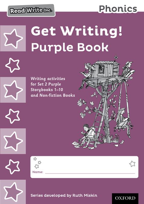 Read Write Inc - Phonics Set 2 Purple Get Writing! Books Pack of 10 | Varios autores | 9780198374060 (OXFORD) Imagen principal del producto