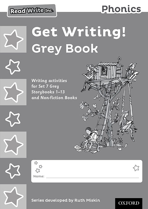 Read Write Inc. Phonics: Get Writing!: Grey Book Pack of 10 | Varios autores | 9780198374169 (OXFORD) Imagen principal del producto