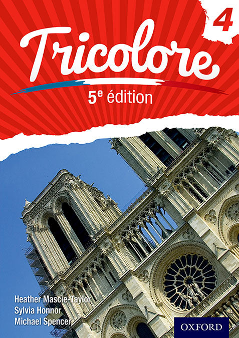Tricolore 4: Student Book (Fifth Edition) | Varios autores | 9780198374756 (OXFORD) Imagen principal del producto