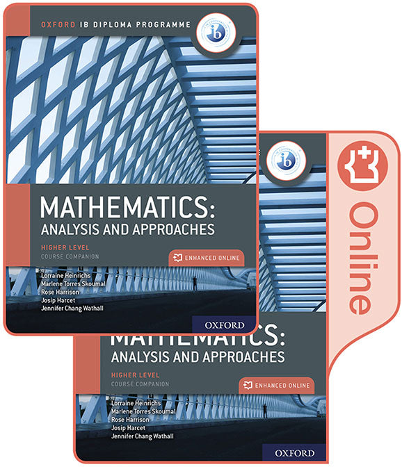 IB Mathematics Print and Enhanced Online Course Book Pack, Route 1: Analysis and Approaches HL | Varios autores | 9780198427162 (OXFORD) Imagen principal del producto