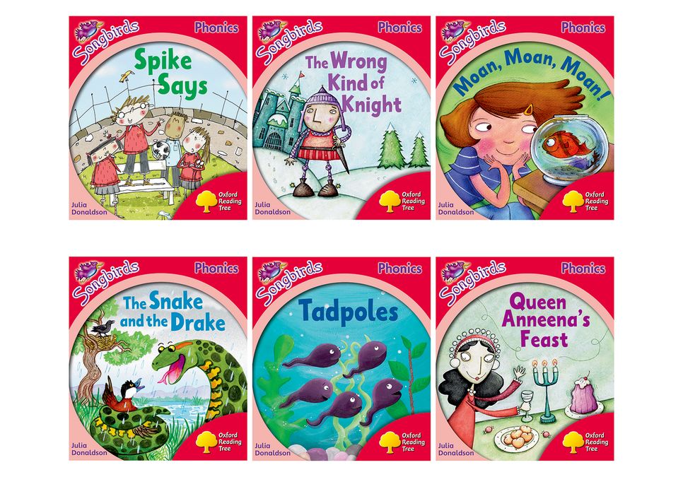 Oxford Reading Tree - Songbirds Phonics Level 4 Books Mixed Pack of 6. Julia Donaldson (Oxford University Press España, S.A.) 9780198436485 Imagen principal del producto