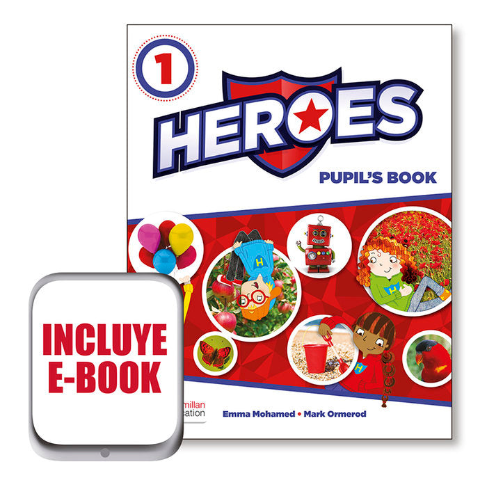 HEROES 1oEP ST(EBOOK)PACK 17 | AA,VV | 9780230492981 (Macmillan) Imagen principal del producto