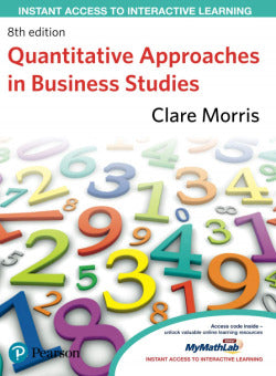 Quantitative Approaches in Business Studies (Pearson-prentice Hall) - 9780273738633