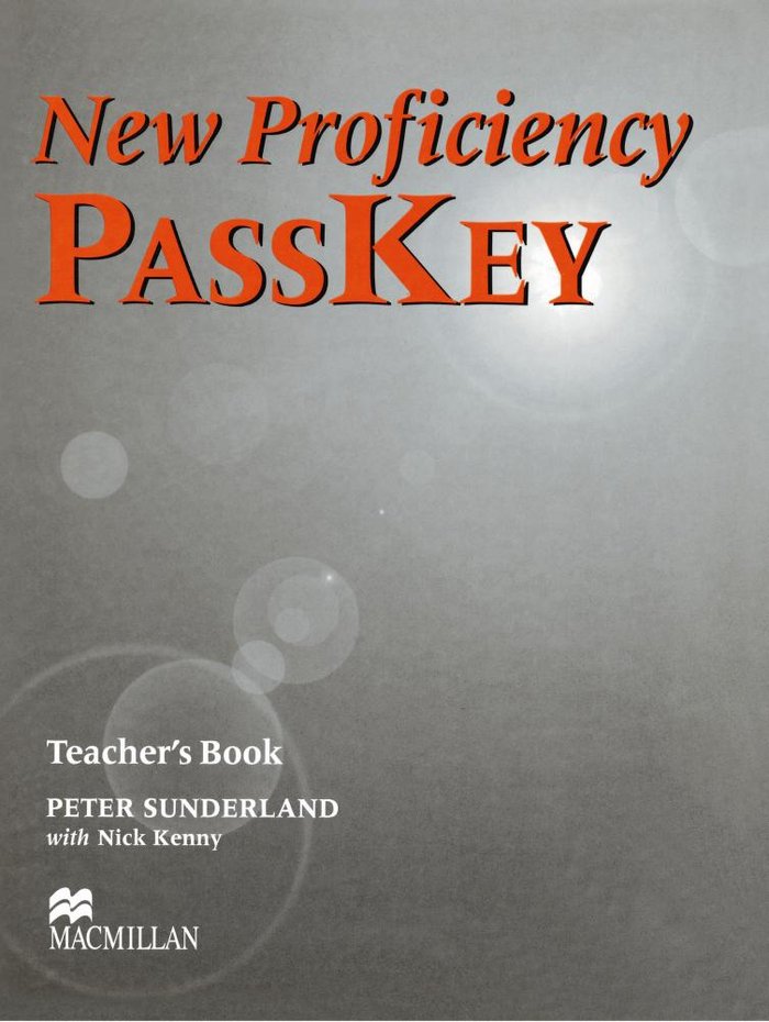 New Proficiency Passkey St HEIIN0SED (Macmillan) - 9780333974360